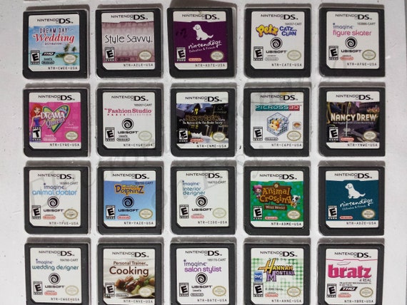 Authentic Nintendo DS Games for DS / Dslite / Dsi / 3DS XL and 2DS