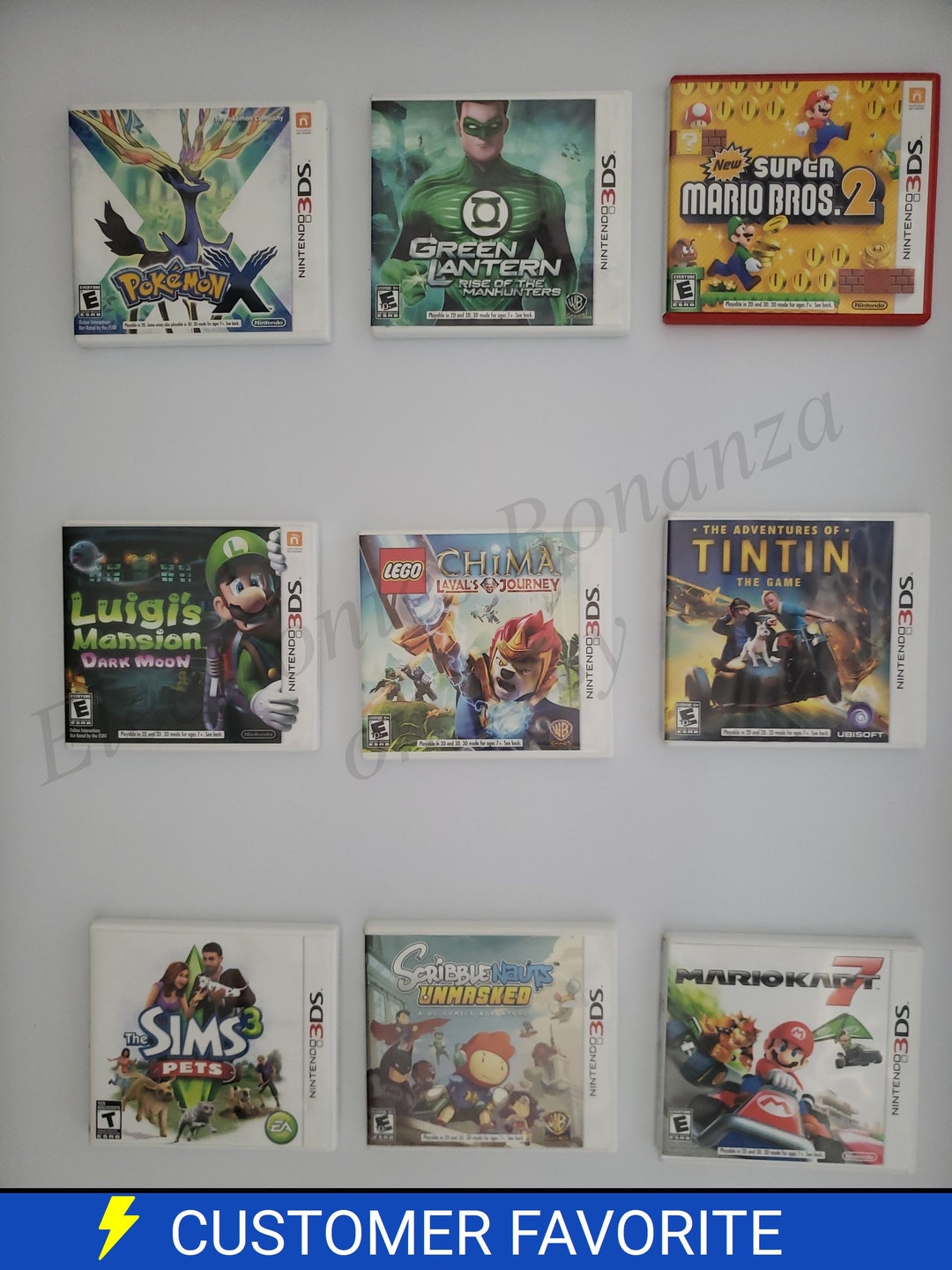 Authentic Nintendo 3DS Games - Etsy