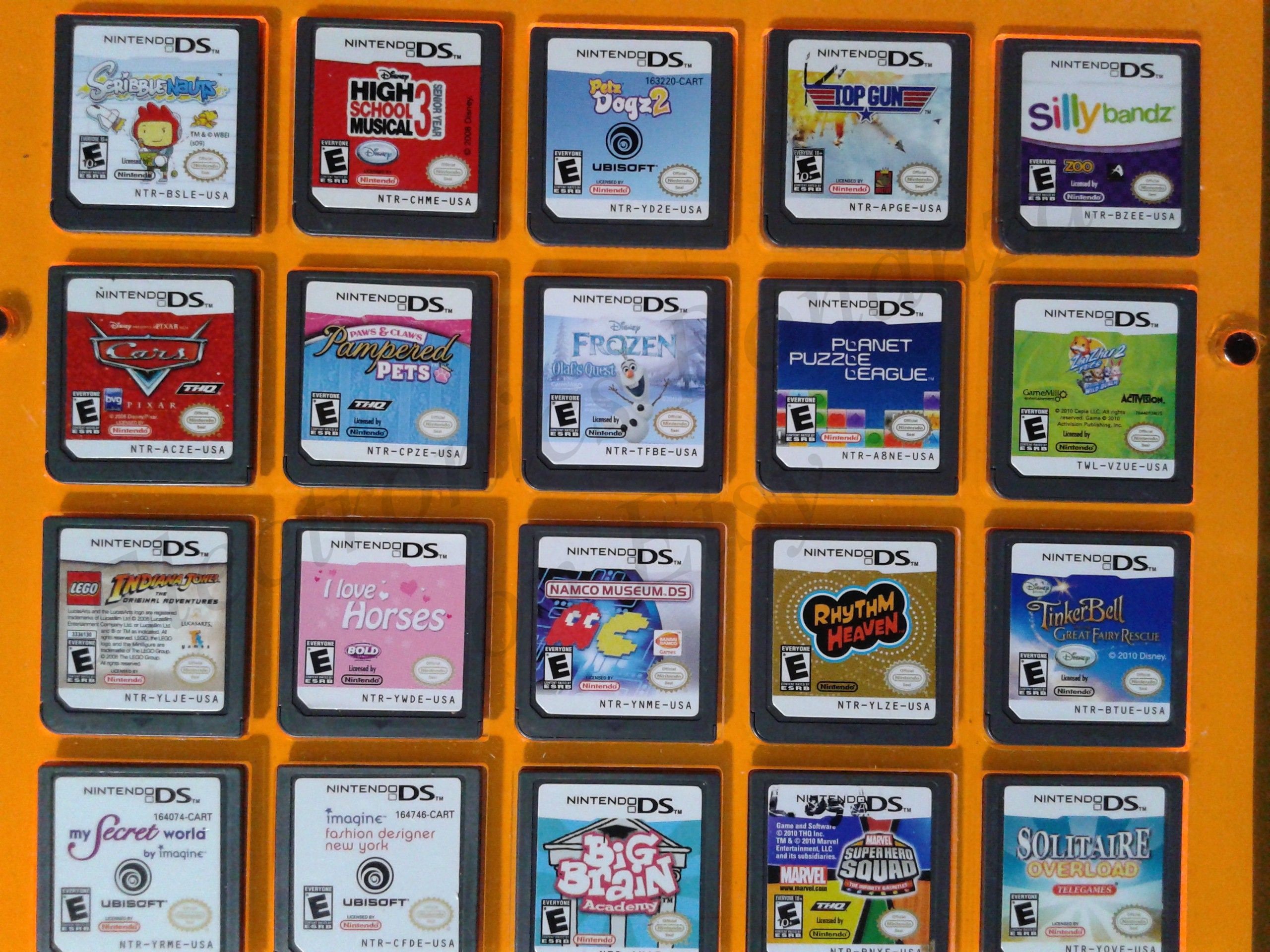 Authentic Nintendo DS Games for DS / Dslite / Dsi / 3DS XL and 2DS