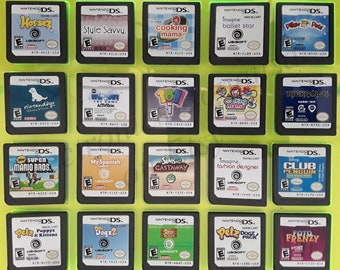 Authentic Nintendo DS Games for DS / Dslite / Dsi / 3DS XL and 2DS