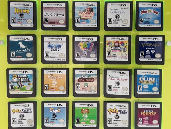 Authentic Nintendo DS Games for DS / Dslite / Dsi / 3DS XL and 2DS