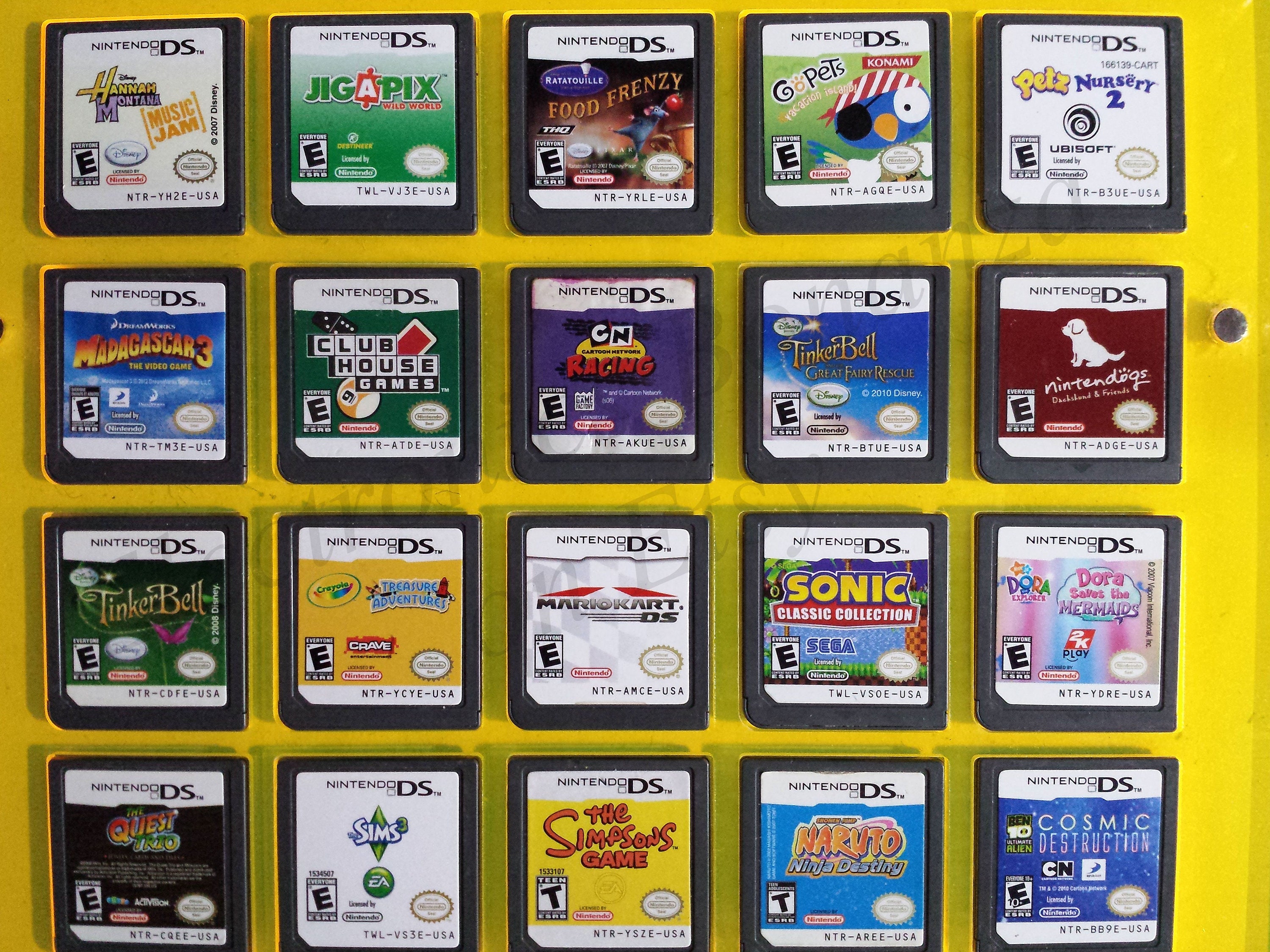 Authentic Nintendo DS Games for DS Dslite Dsi 3DS XL and