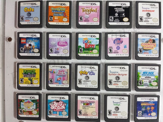 Authentic Nintendo DS Games for DS / Dslite / Dsi / 3DS XL and 2DS
