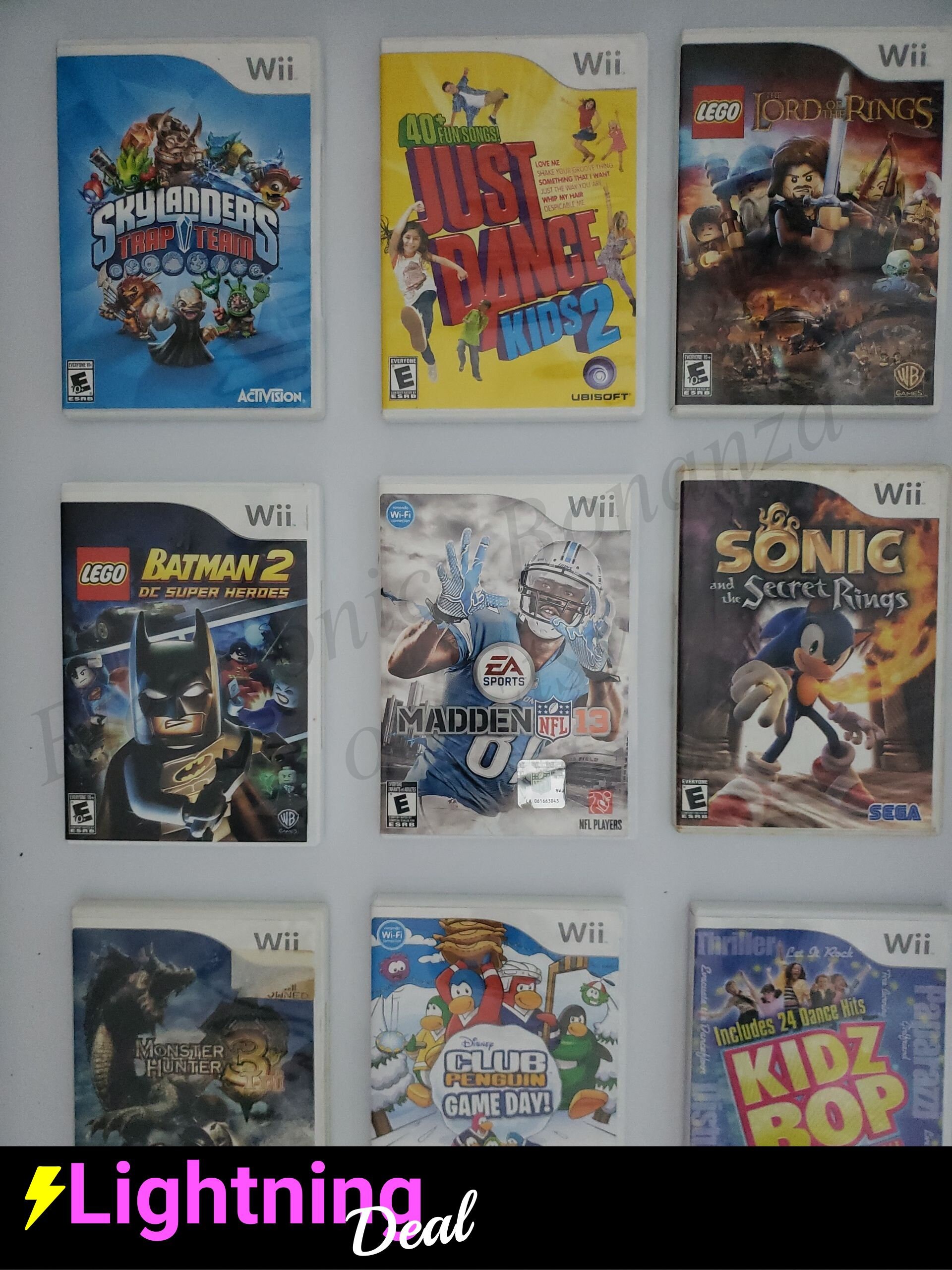 Authentic Nintendo Wii Games - Etsy