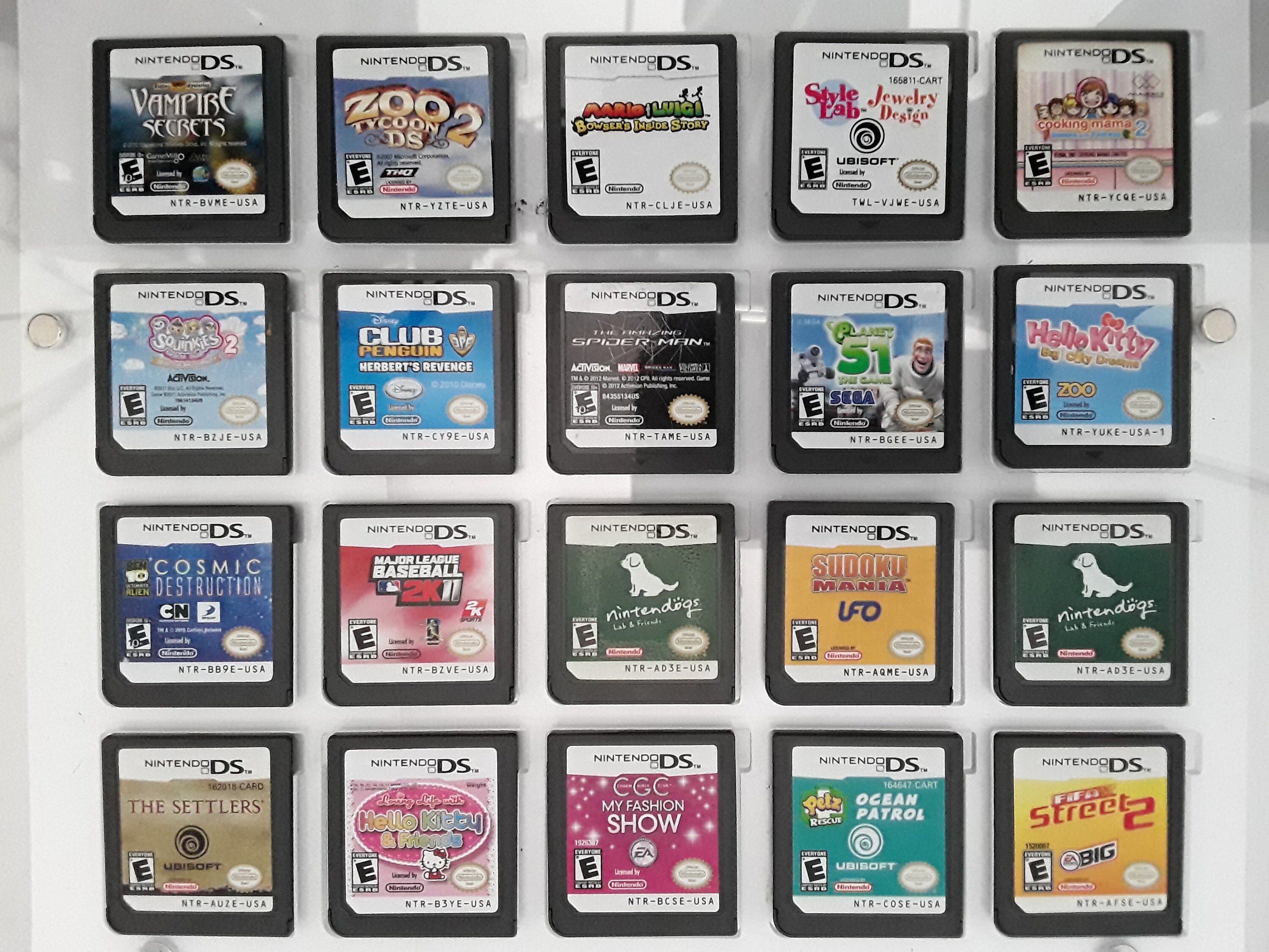 Authentic Nintendo DS Games for DS / Dslite / Dsi / 3DS XL and 2DS