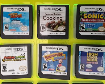 Authentic Nintendo DS Games for DS / Dslite / Dsi / 3DS XL and 2DS