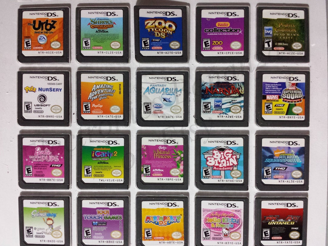 Nintendo DS Games for DS Dslite Dsi 3DS XL and 2DS