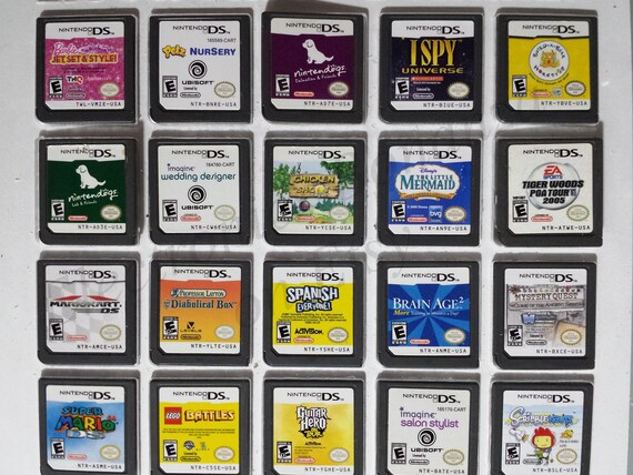 Authentic Nintendo DS Games for DS / Dslite / Dsi / 3DS XL and 2DS