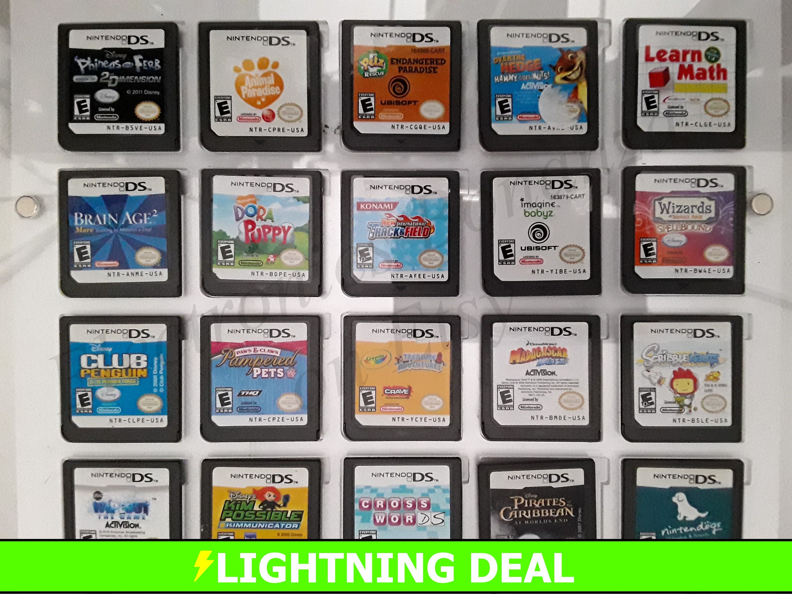 Authentic Nintendo DS Games for DS / Dslite / Dsi / 3DS XL and 2DS