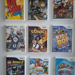 Authentic Wii Games