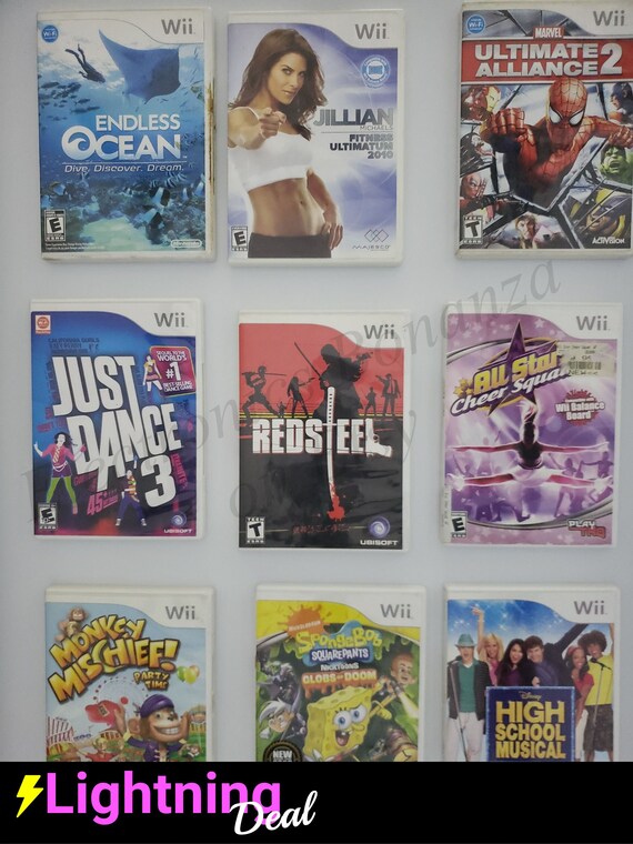 Authentic Nintendo Wii Games - Etsy