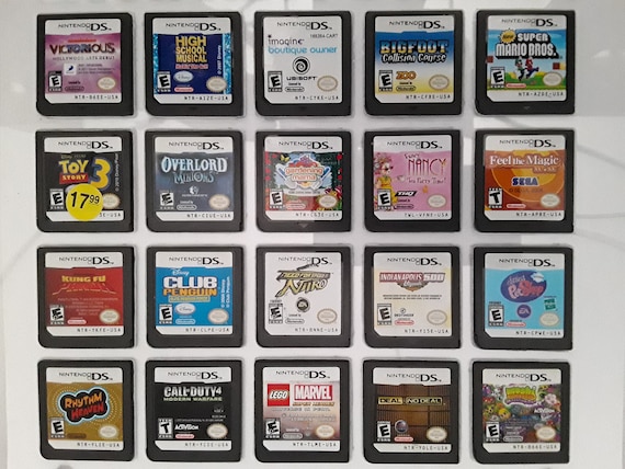 Authentic Nintendo DS Games for DS / Dslite / Dsi / 3DS XL and