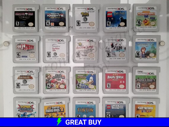 Authentic Nintendo 3DS Games - Etsy