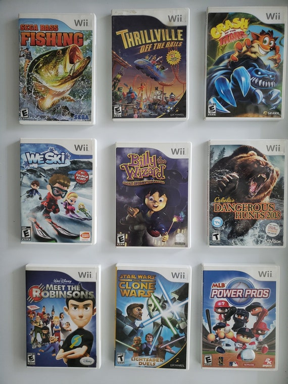 Authentic Nintendo Wii Games - Etsy