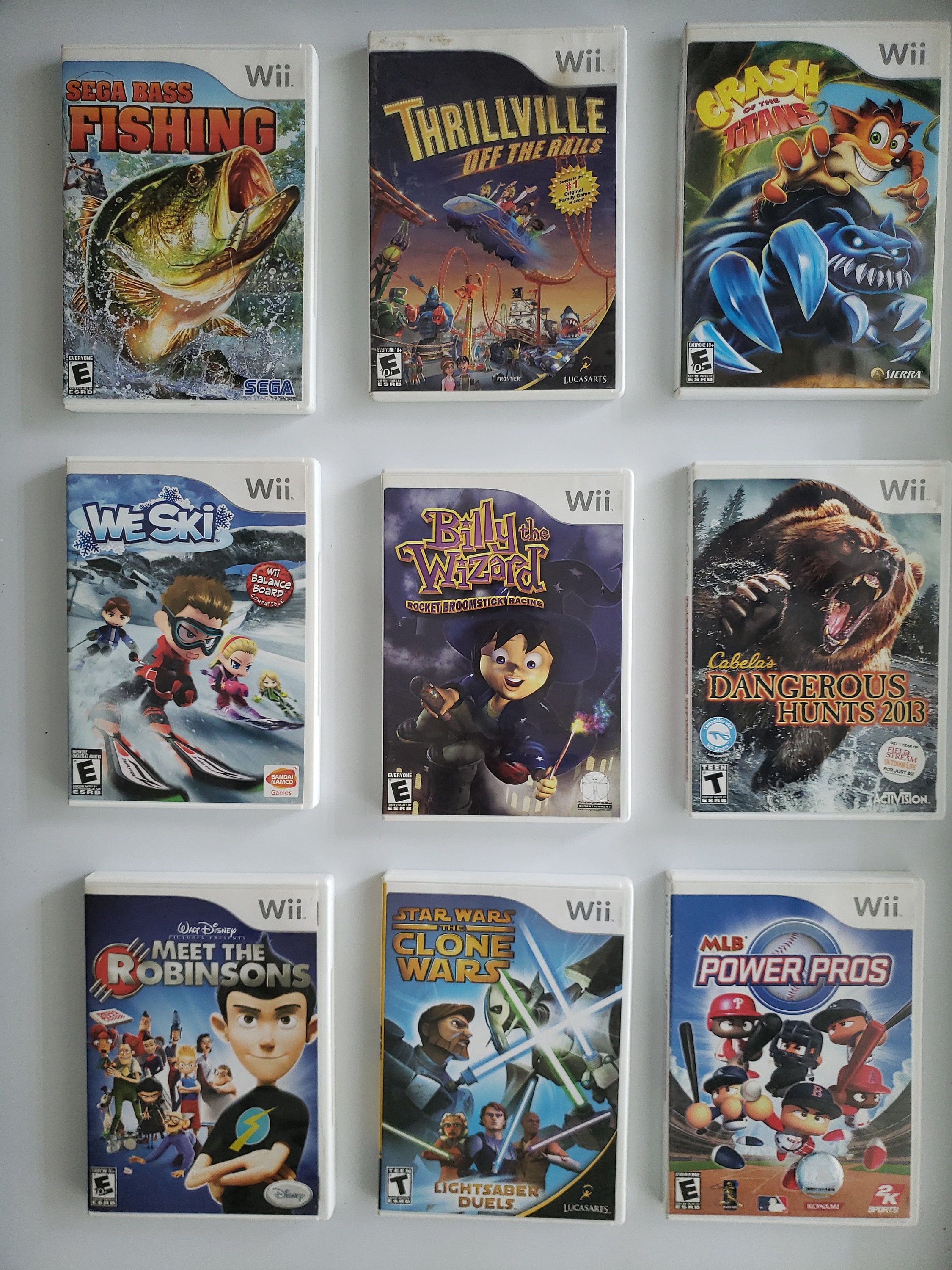 Authentic Nintendo Wii Games - Etsy