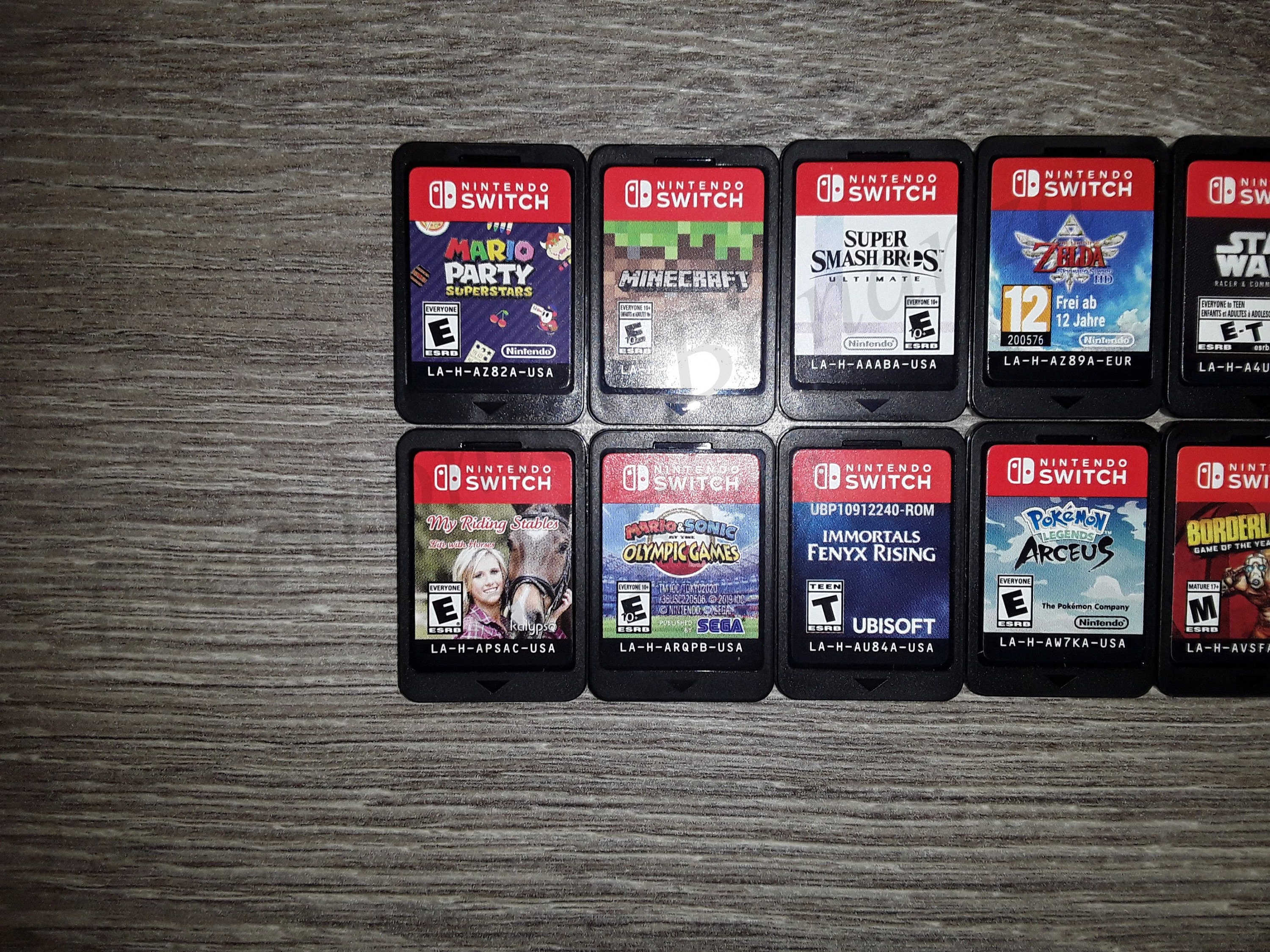 Authentic Nintendo Switch Games 