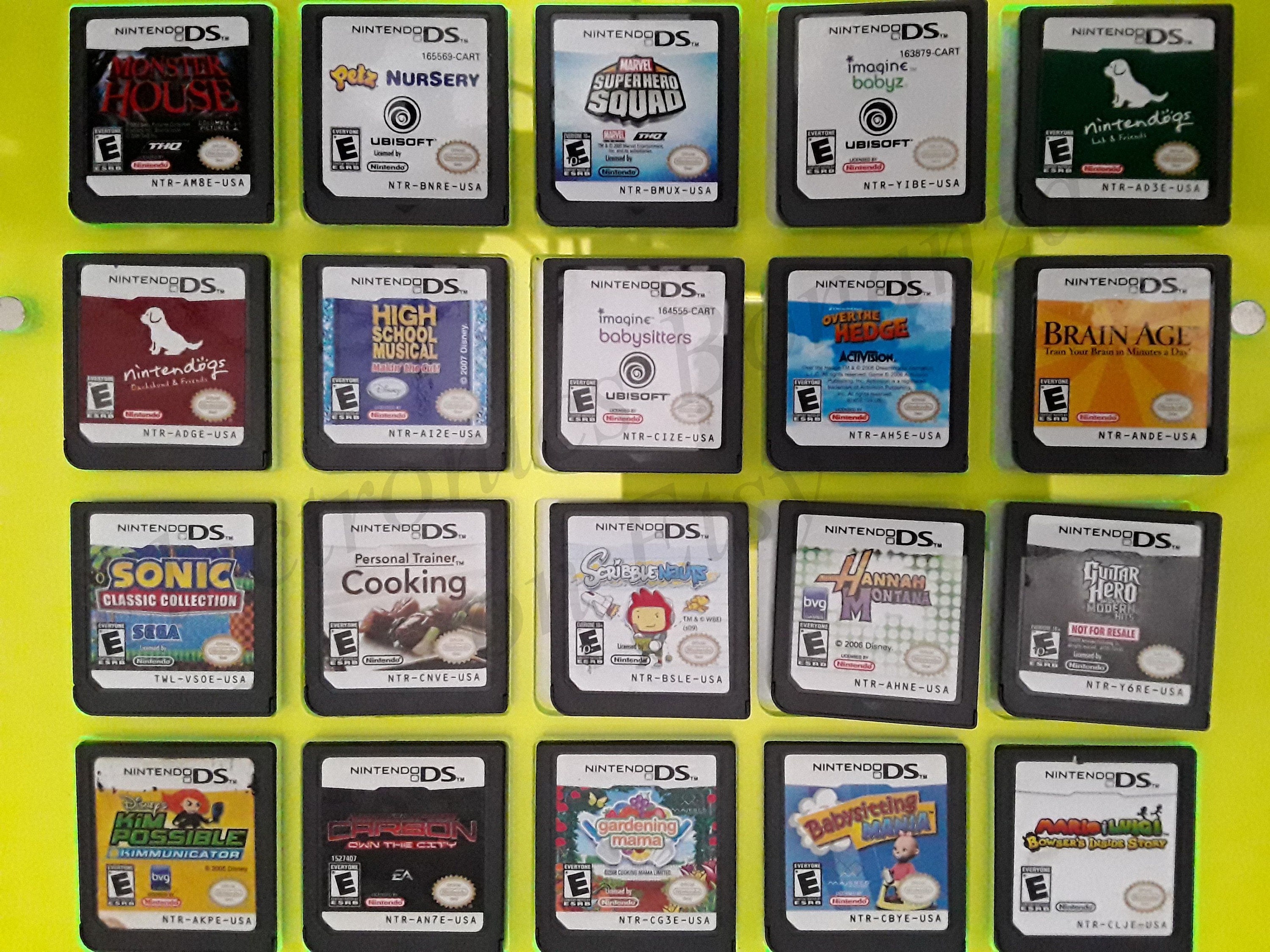 Authentic Nintendo DS Games for DS / Dslite / Dsi / 3DS XL and 2DS