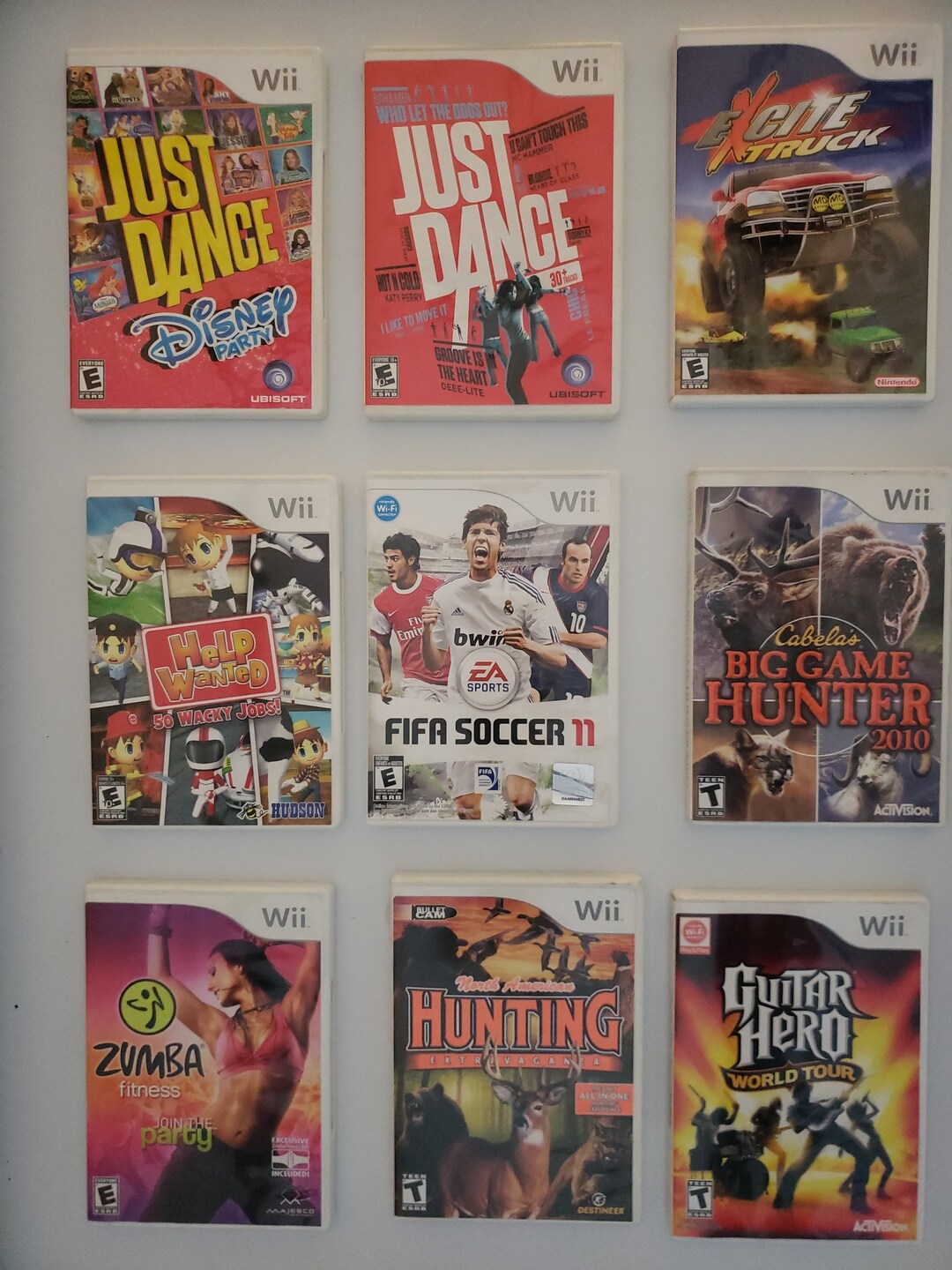 Authentic Nintendo Wii Games - Etsy