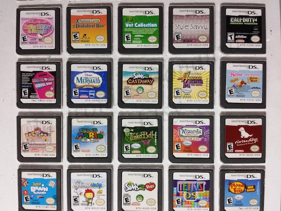 Authentic Nintendo DS Games for DS / Dslite / Dsi / 3DS XL and 2DS