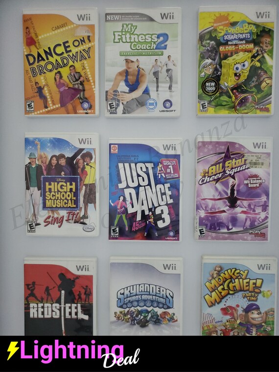 Authentic Nintendo Wii Games - Etsy