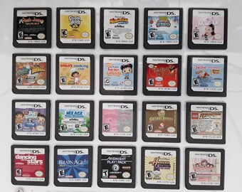 Authentic Nintendo DS Games for DS / DSLite / DSi / 3DS XL