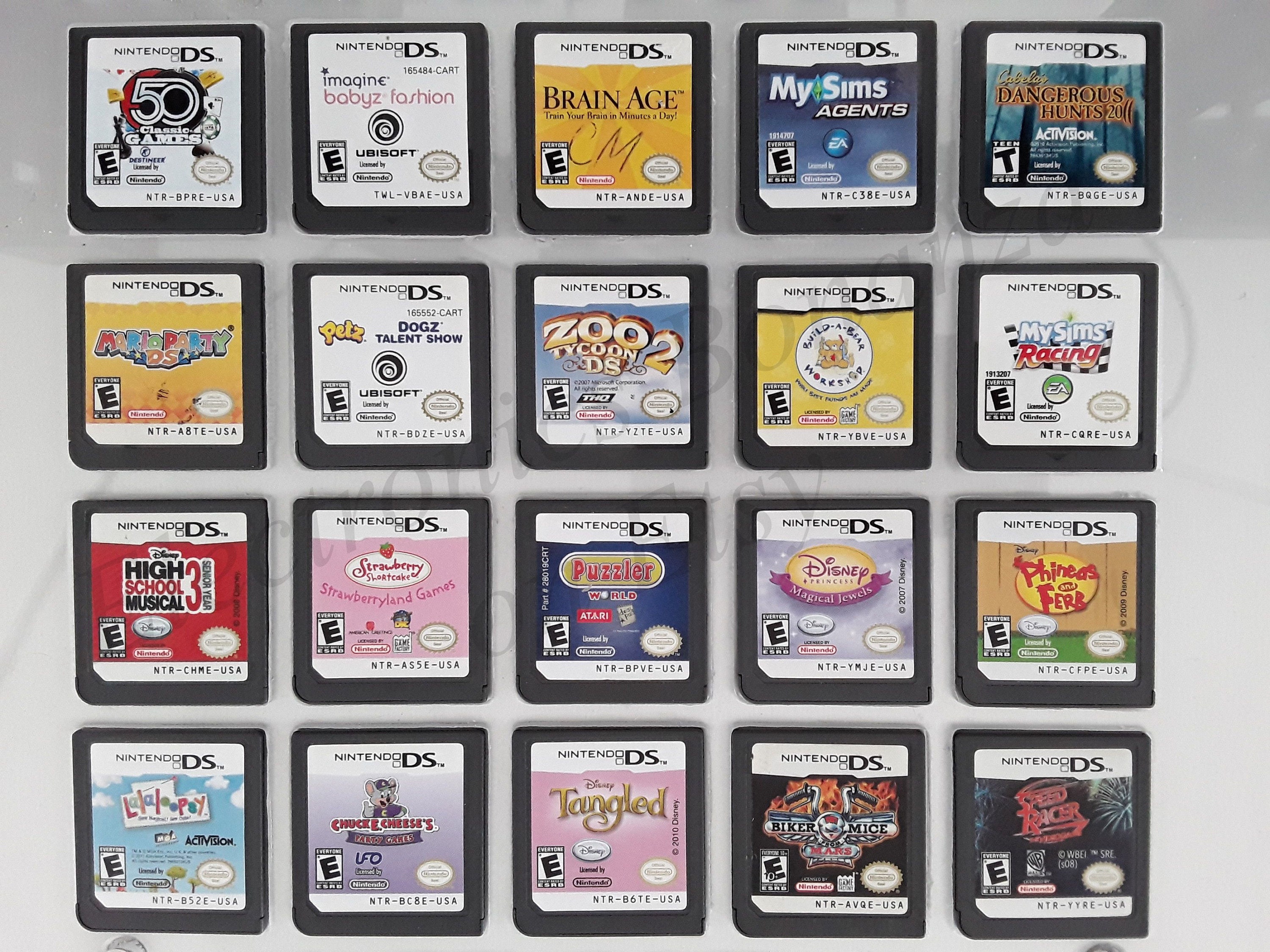 Authentic Nintendo DS Games for DS / Dslite / Dsi / 3DS XL and 2DS