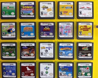 Authentic Nintendo DS Games for DS / Dslite / Dsi / 3DS XL and 2DS