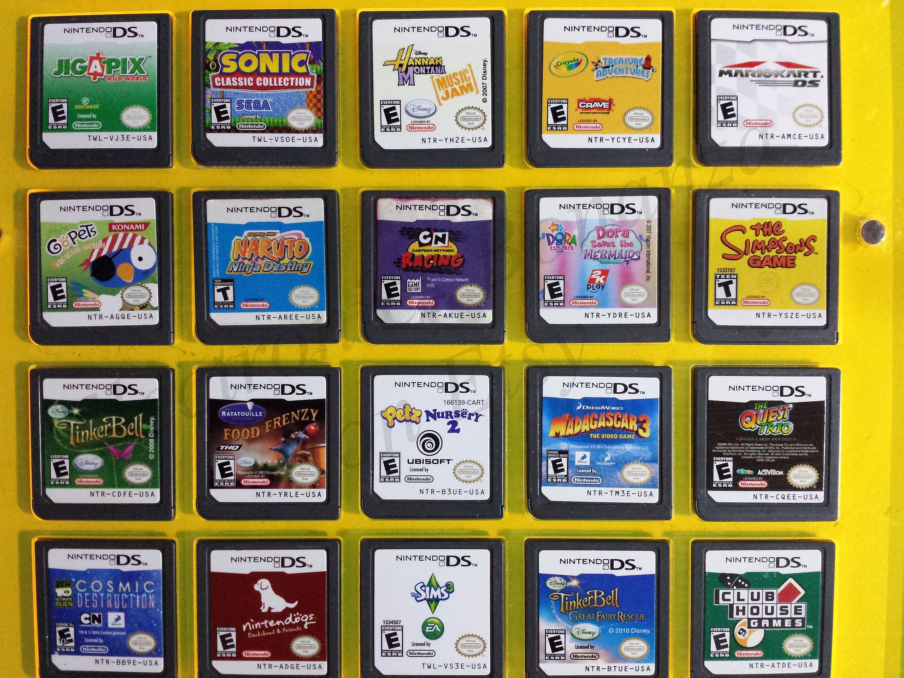 Authentic Nintendo DS Games for DS / Dslite / Dsi / 3DS XL and 