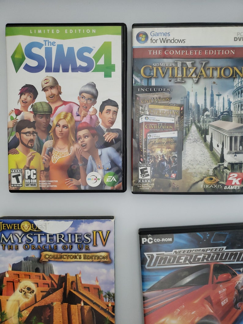 Authentic PC Games - Etsy