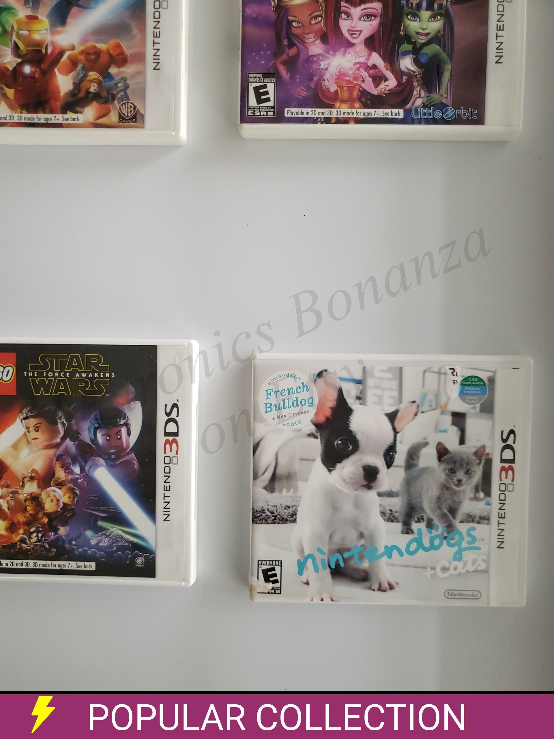 Authentic Nintendo 3DS Games - Etsy