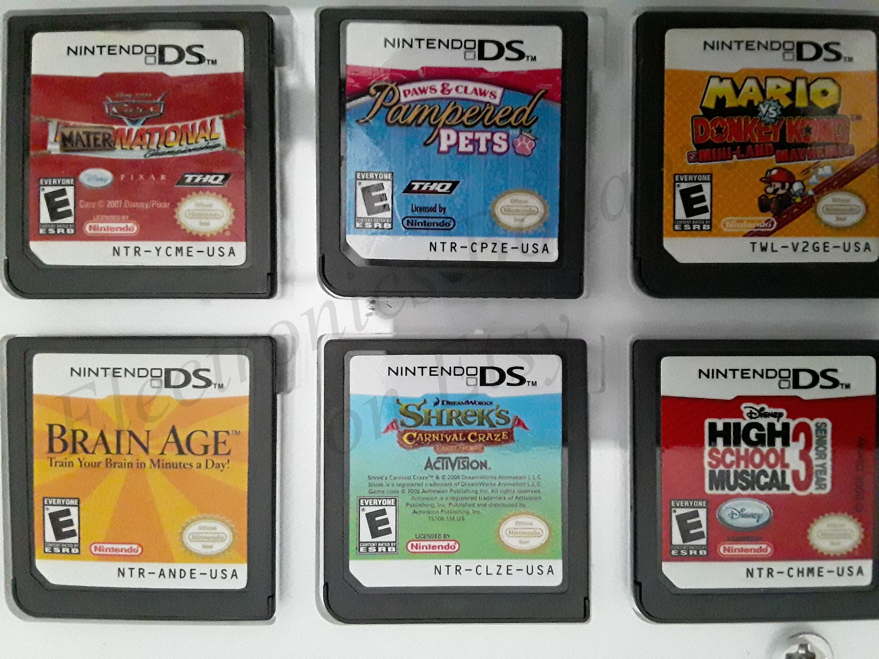 helgen give behandle Authentic Nintendo DS Games for DS / Dslite / Dsi / 3DS XL and - Etsy