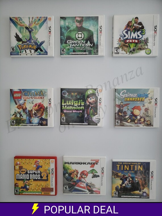 Authentic Nintendo 3DS Games - Etsy