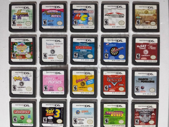 Nintendo MARIO Game DS 3DS 2DS DSI Game Collection For Kids Boy Girl