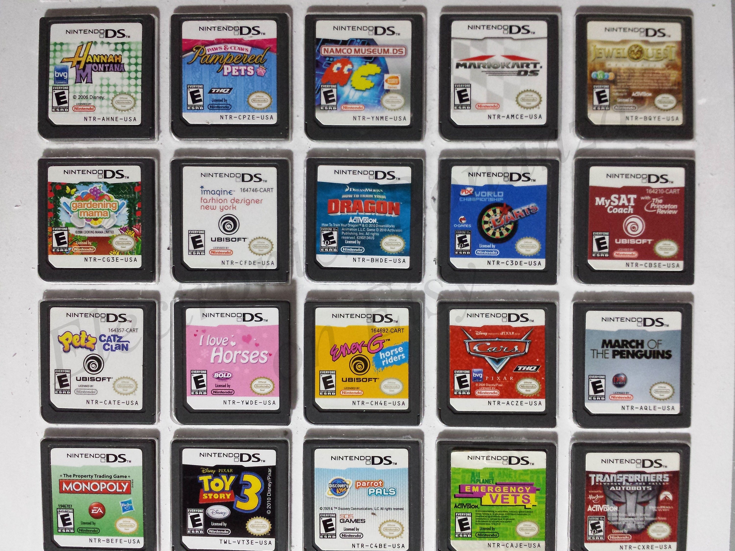 Authentic Nintendo DS Games for DS / Dslite / Dsi / 3DS XL and 2DS