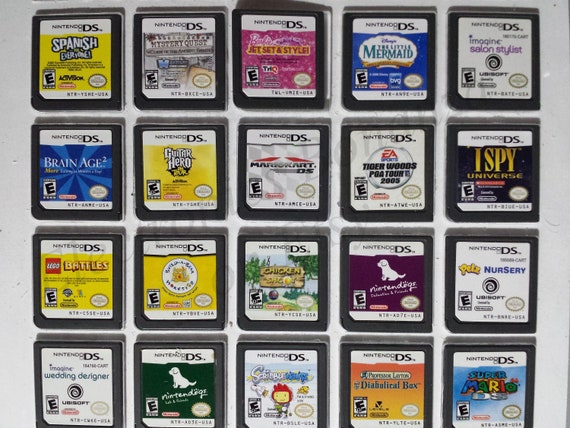 Authentic Nintendo DS Games for DS / Dslite / Dsi / 3DS XL and 2DS