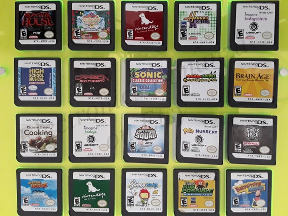 Authentic Nintendo DS Games for DS / Dslite / Dsi / 3DS XL and 2DS