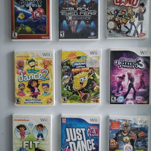 Authentic Nintendo Wii Games
