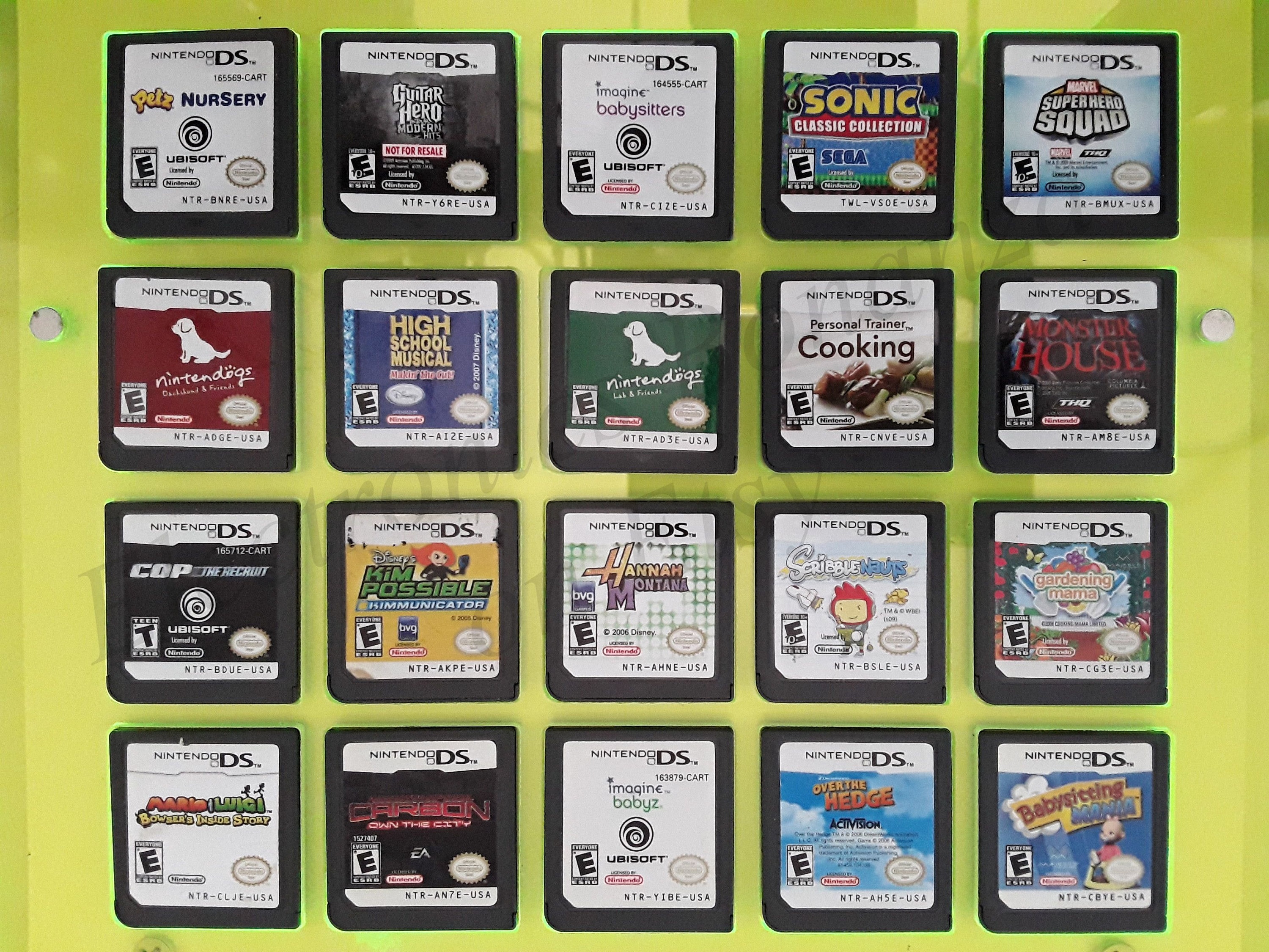 Authentic Nintendo DS Games for DS / Dslite / Dsi / 3DS XL and 2DS