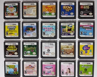 Authentic Nintendo DS Games for DS / Dslite / Dsi / 3DS XL and 2DS
