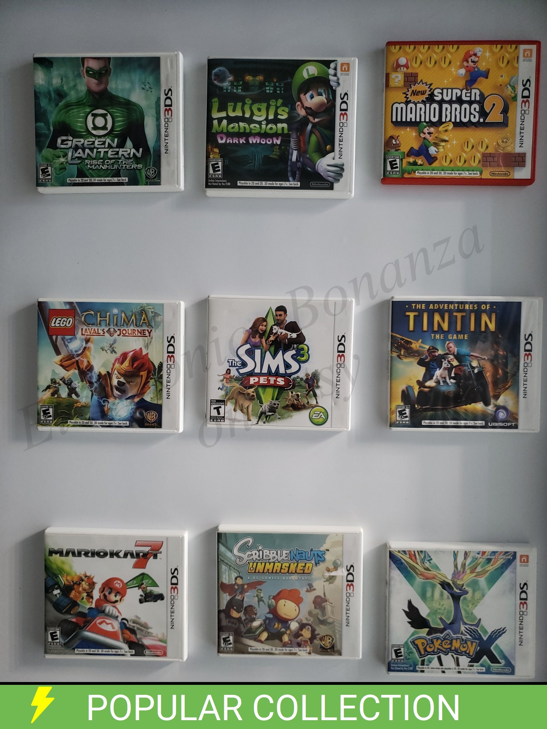 DS 3DS プレステ3 ソフト Authentic Nintendo 3DS Games - Etsy