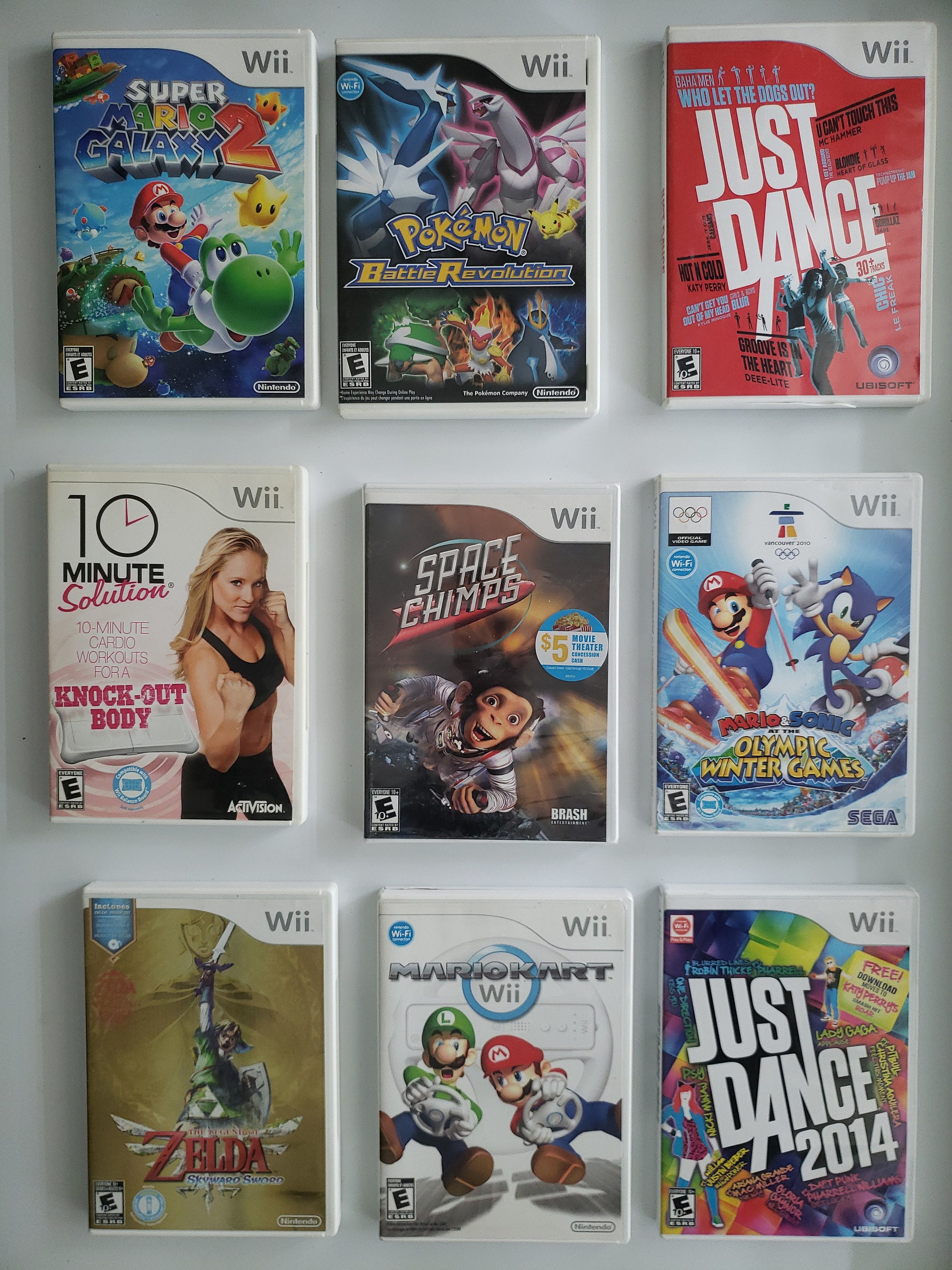 Authentic Nintendo Wii Games - Etsy