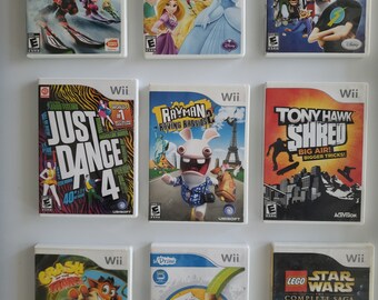 任天堂　Wii Nintendo Wii Games Family Fun - Action - Adventure - Puzzle