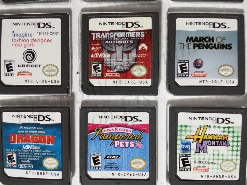 Authentic Nintendo DS Games for DS / DSLite / DSi / 3DS XL and 2DS image 9