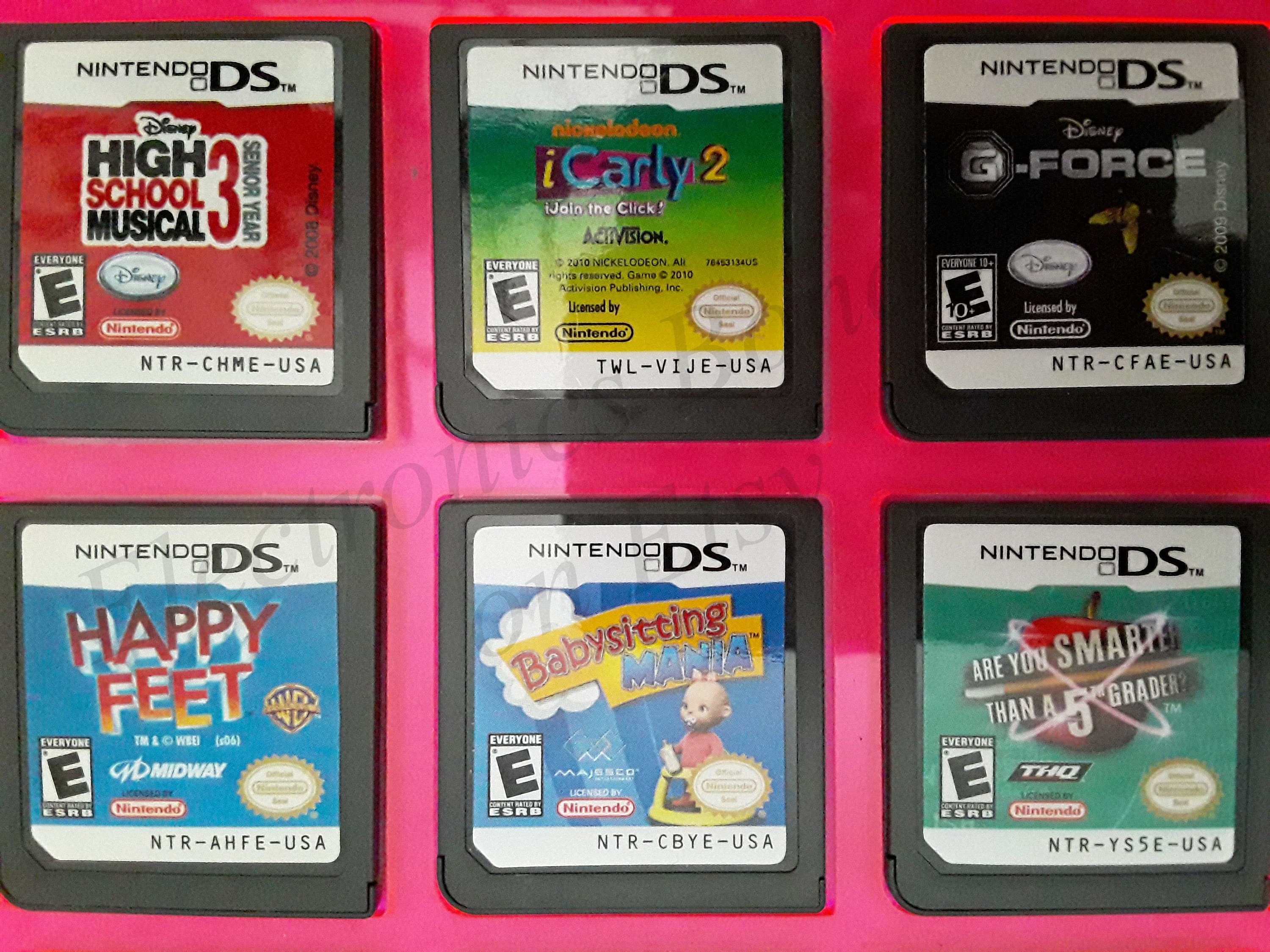 Nintendo DS Games for DS Dslite Dsi 3DS XL and 2DS Etsy