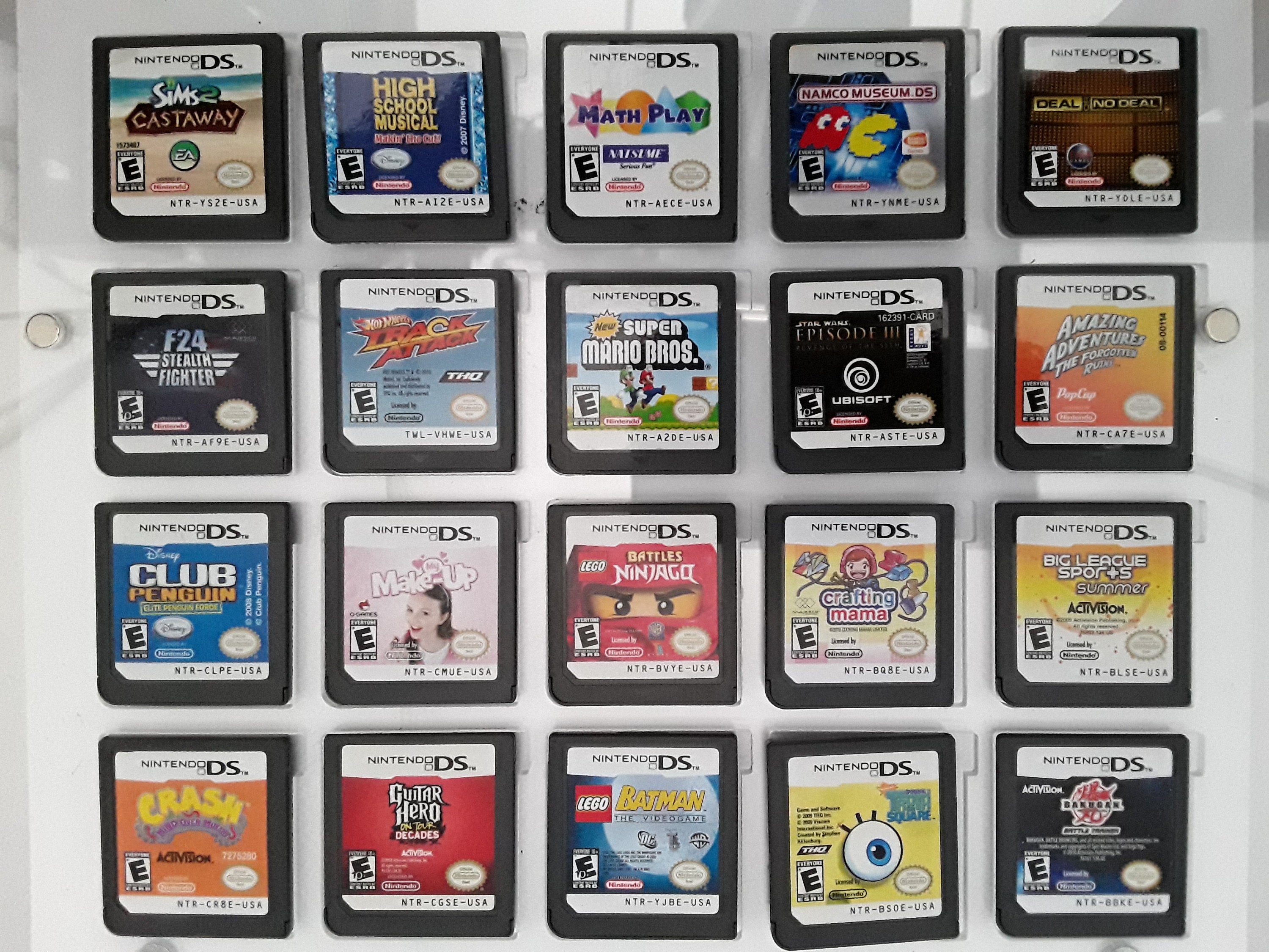 Authentic Nintendo DS Games for DS / Dslite / Dsi / 3DS XL and 2DS