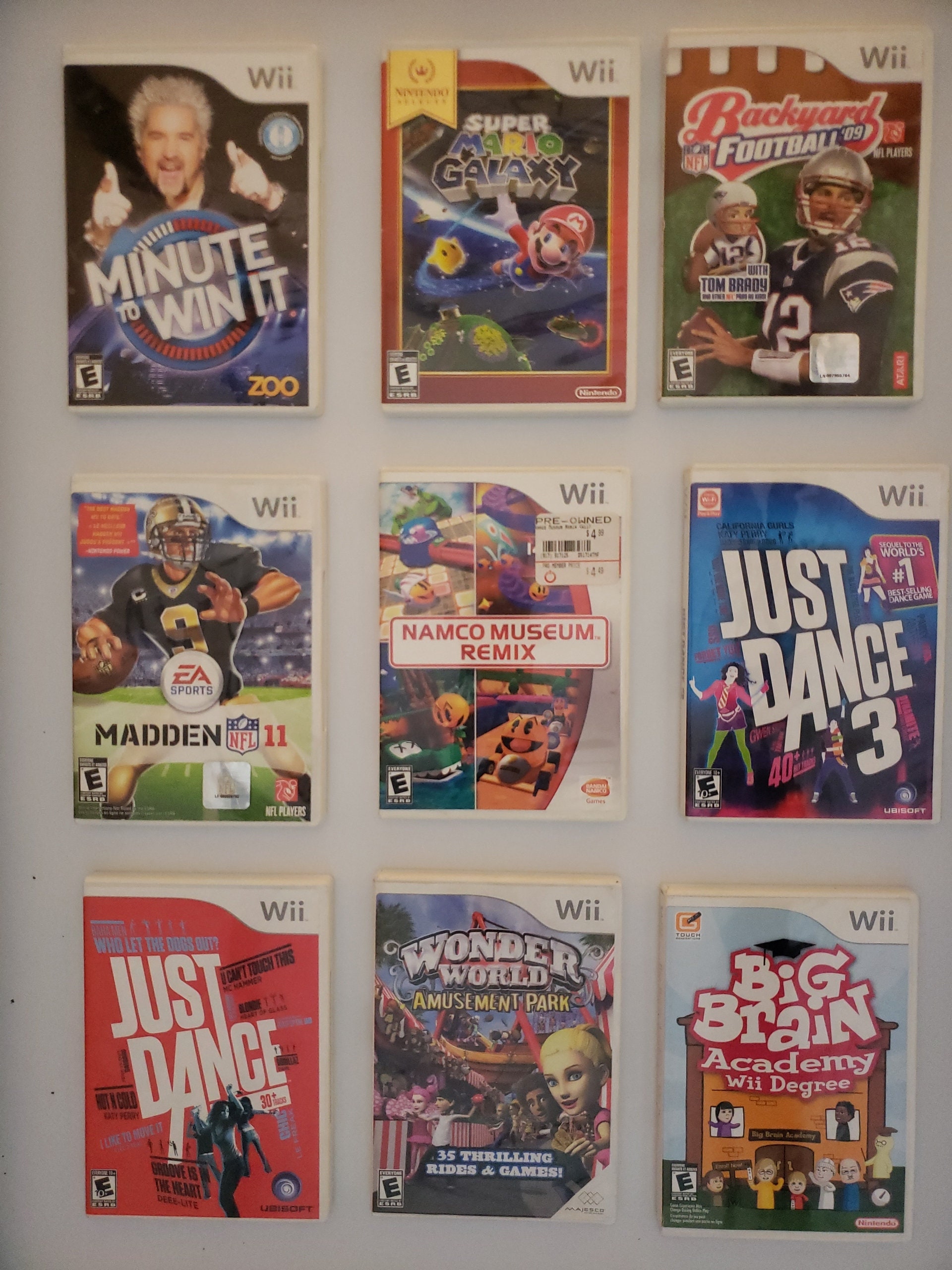 Authentic Nintendo Wii Games - Etsy