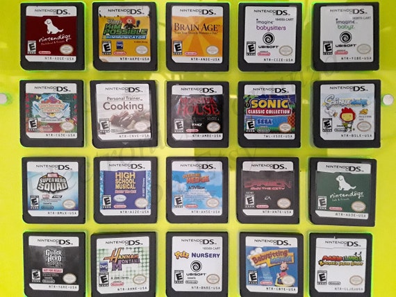 Authentic Nintendo DS Games for DS / Dslite / Dsi / 3DS XL and 2DS