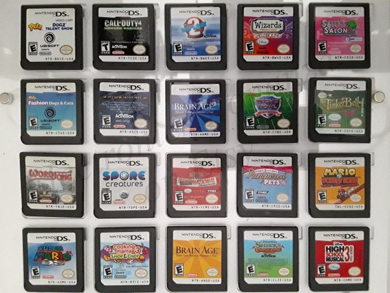 Authentic Nintendo DS Games for DS Dslite Dsi 3DS XL and 2DS