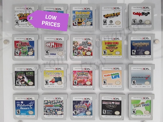 Authentic Nintendo 3DS Games - Etsy