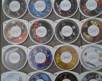 Sony Playstation PSP Games and Movies - Etsy